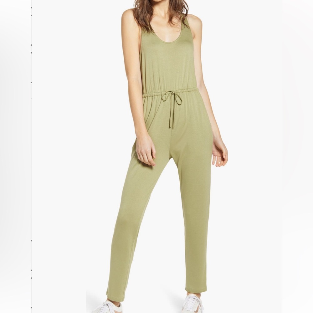BP. Sage Green Women's Jumpsuit